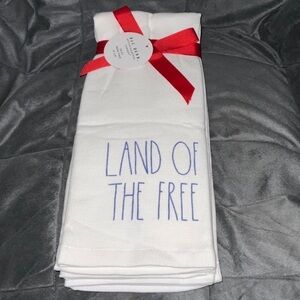 Rae Dunn Land of the Free Dish Towels